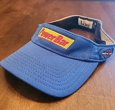 Power Bar PowerBar Blue Visor Hat Vertical Earth L/XL