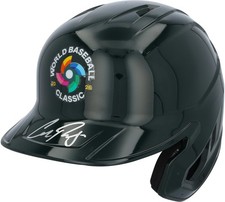 Cal Raleigh USA Baseball Signed 2026 World Baseball Classic Logo Batting Helmet