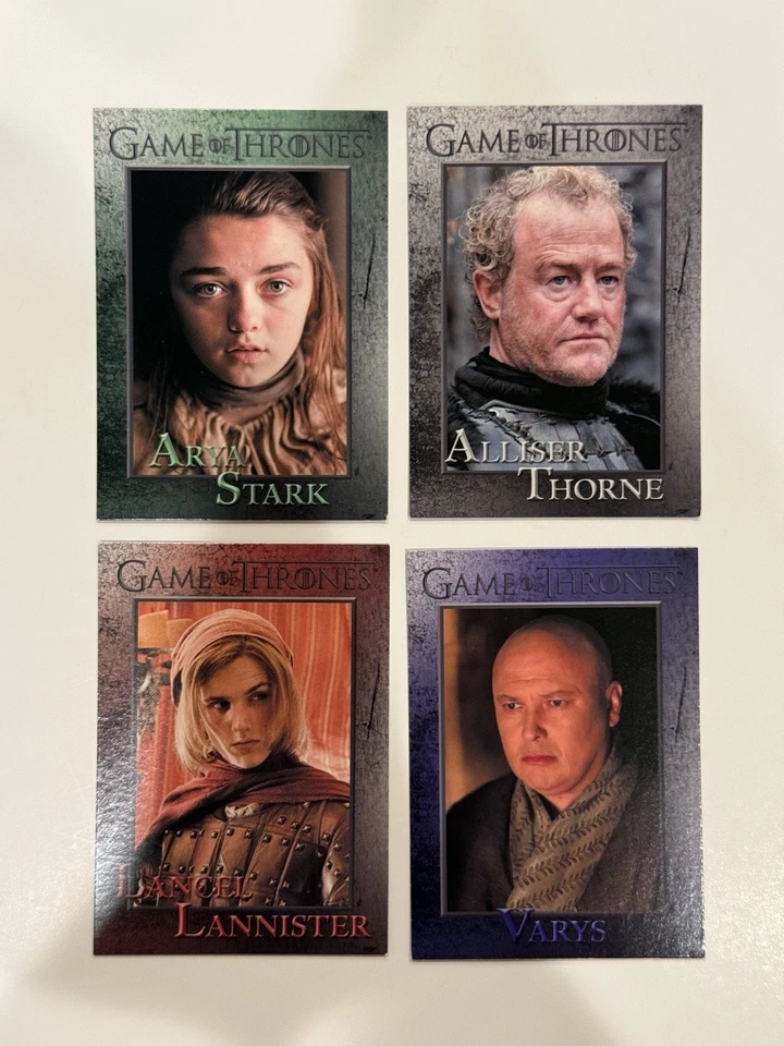 GAME OF THRONES | SEASON 1  Cards Rittenhouse 2012 w/portraits - Incomplete - Image 2 of 4