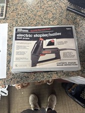 Craftsman Dual Power Electric Stapler Nailer ...