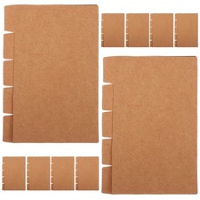 20 Sets Notepad Divider Tabs Office Supplies Binder Page Dividers