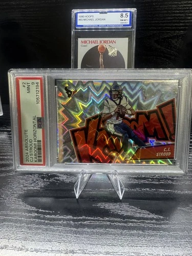 CJ STROUD 2024 Panini Absolute - KABOOM! Horizontal  #2 PSA 9