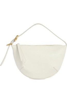 NWT Rag & Bone Small Leather Mercer Bag Bone White $298