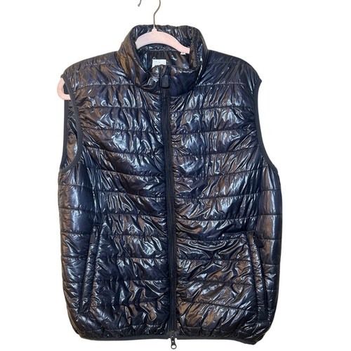 Aspesi, ASPESI Vintage Jil Men’s XL Navy Puffer Vest Thermore Quilted Nylon 4119