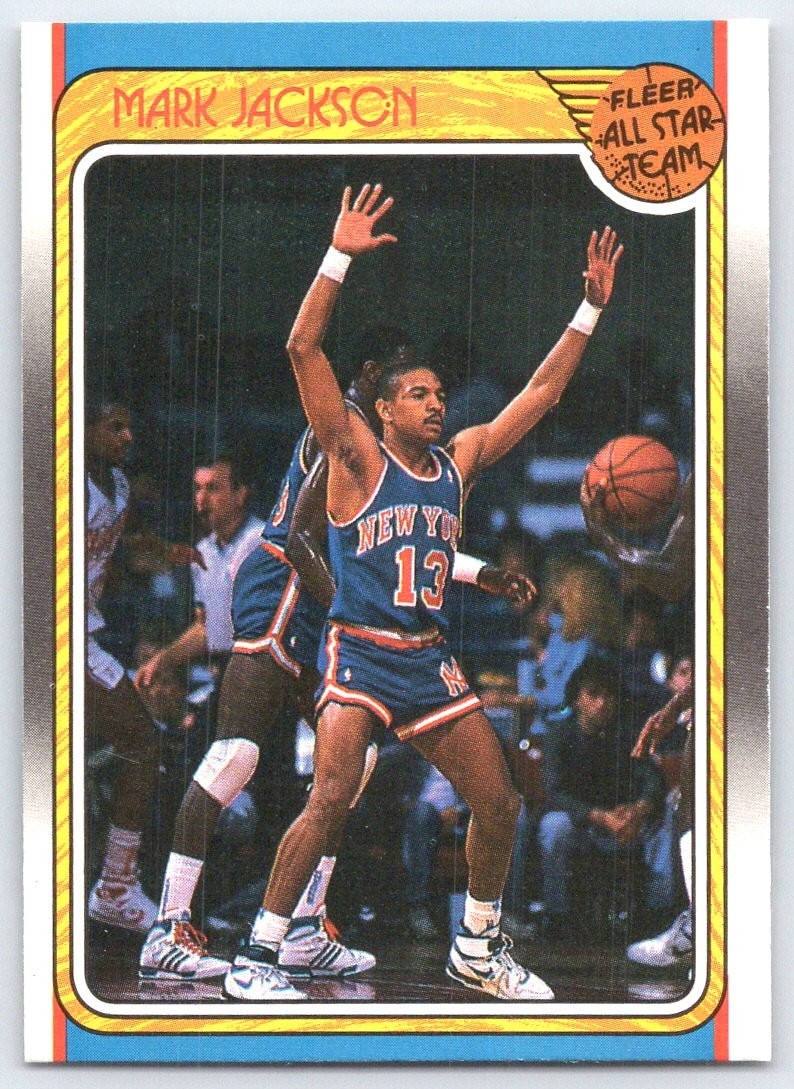 1988-89 Fleer #121 Mark Jackson New York Knicks