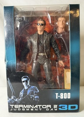 NECA Terminator 2 Judgement Day 3D T-800 Action Figure 2017 NIB - Box Damaged