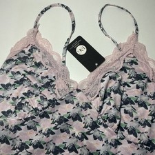 Pink Lace Nightgown Slip Dress Women  s XL New