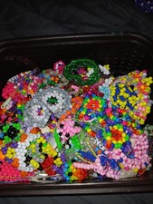Kandi Mystery Bag 10-11 Fidgets, Mini Cuffs Etc PLUR-EDM-HANDMADE BRACELETS
