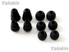 Black Set Replacement Ear Tips Adapters for Jaybird Freedom and Freedom Sprint