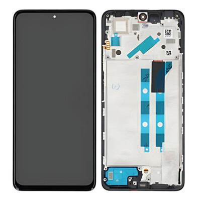 Original Xiaomi Redmi Note 12 Pro 4G Display Touchscreen Bildschirm Rahmen Schwa