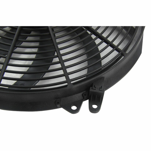 16 Inch High Output Thermo Fan - 3000 CFM, 12V, Curved Blade, Push/Pull Reversible