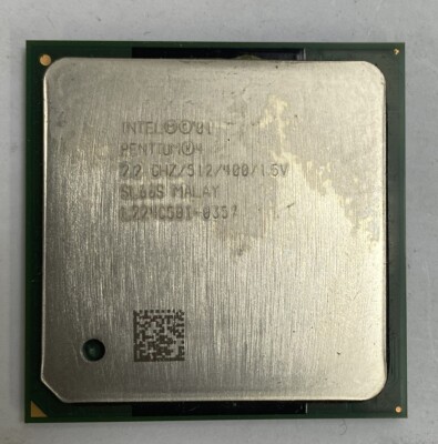 Intel Pentium 4 SL68S 2,20GHz 512KB 400MHz Sockel 478 Prozessor - Northwood Core