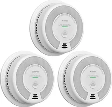 3 Pack X-Sense SC06  SMOKE AND CARBON MONOXIDE ALARM