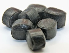 1 kg Zuckerfrei Stark Lakritz Bonbon von pin24shop / Jahrmarktbonbon