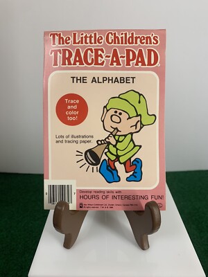 Vintage The Little Children s Trace-A-Pad- The Alphabet Book-New