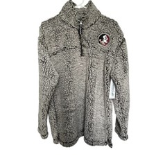 Boxercraft Sherpa Quarter-Zip Women's Large Florida State University Seminoles