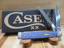 NIB Case USA XX Blue Sycamore Wood Smooth Baby Doc 7282 Pocketknife (2025) 63736