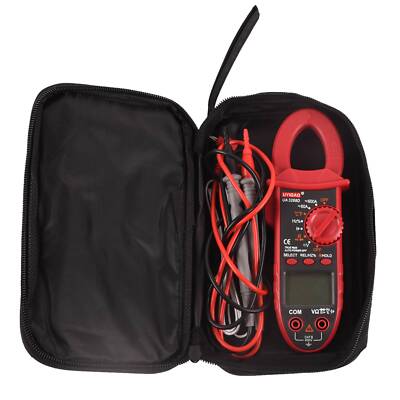 Digital Clamp Meter TRMS Multimeter Tester AC DC Auto Range LCD Handheld