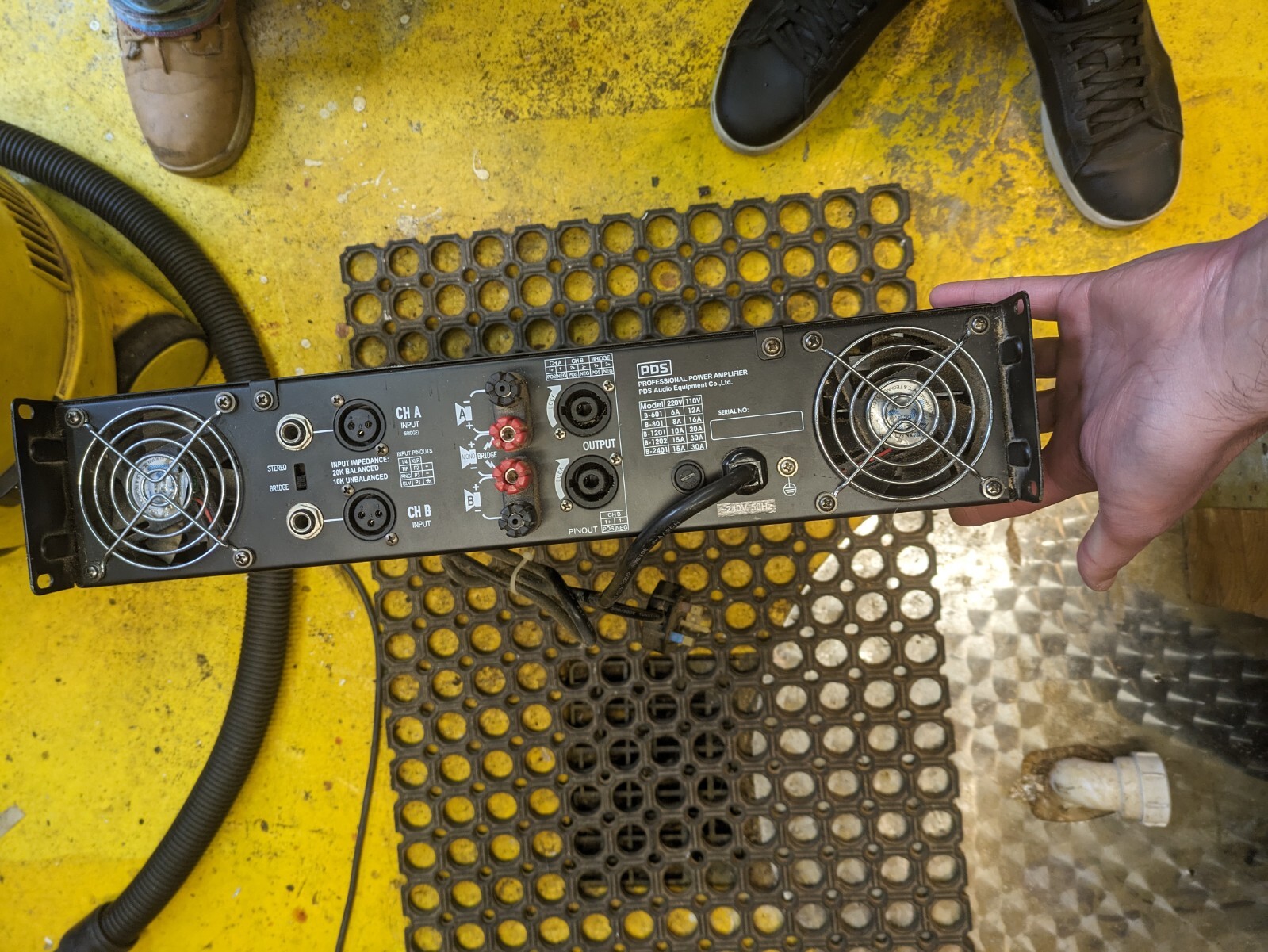 used professional power amplifier eBay