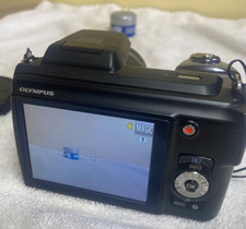 olympus sp-620-uz black 8 gb memory tested works