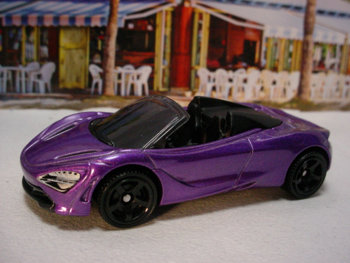 2024 Matchbox '19 McLAREN 720S SPIDER #85 ☆ purple ☆Showroom