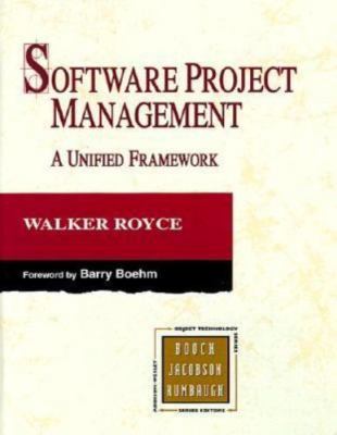 Software Project Management: A Unified Framewor- 9780201309584, Royce, hardcover