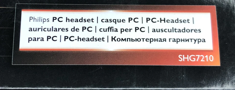 Philips PC Gaming Headset Extra Bass Adjustable Microphone Model SHG7210 - Image 3 of 4