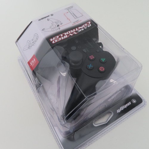 Snakebyte SB00566 Premium Wired Controller Black For PS3 New - Picture 2 of 8