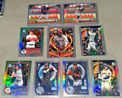 2024 Bowman Baseball CHROME Prospects & INSERTS!: You Pick- Complete Your Set