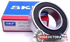 KOYO Japan 6026 2RS Deep Groove Ball Bearing, Rubber Sealed 130x200x33 mm