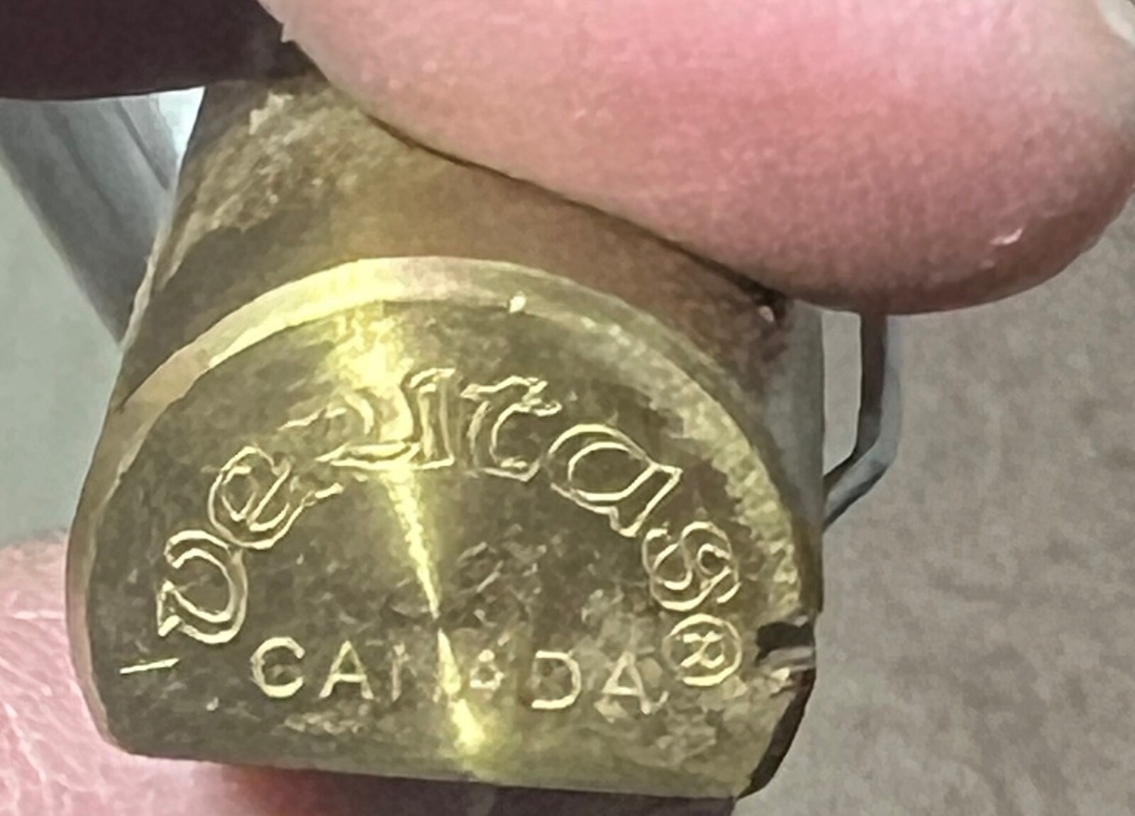 5 Veritas BRASS Round Bench Pups eBay