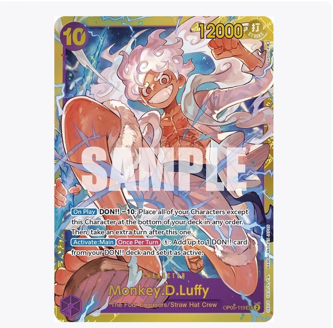 Monkey.D.Luffy OP05-119 Awakening of the New Era for sale | eBay