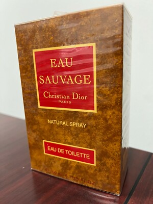 *2004* EAU SAUVAGE by DIOR 6.7 FL oz / 200 ML EDT Spray Batch # 4F01 Sealed Box