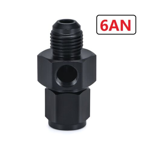 Liquid 0-15psi Fuel Pressure Gauge Regulator Gauge 1/8" NPT W/ 6AN Adapter - Picture 2 of 14