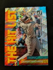 2022 Donruss The Hit List Rapture Manny Machado Silver San Diego Padres SP