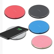 Zummy 10W USB Charging Pad Aluminum Alloy Phone Wireless Charger 