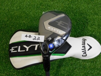 Callaway 2025 Elyte 19* Left Hand 3 Hybrid Denali Charcoal 60 5.5 Regular HC New