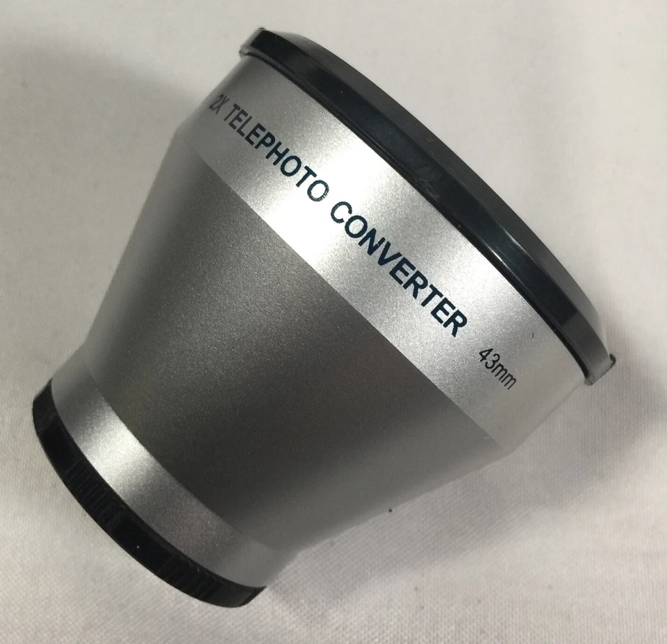 Tiffen MEGA plus 2X Telephoto Converter Lens 43mm For Camera - Image 3 of 4