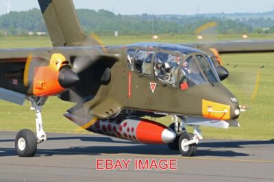 FOTO FLUGZEUG ROCKWELL OV-10B BRONCO '99+18' (G-ONAA) C/N 338-3. Baujahr 1971 F