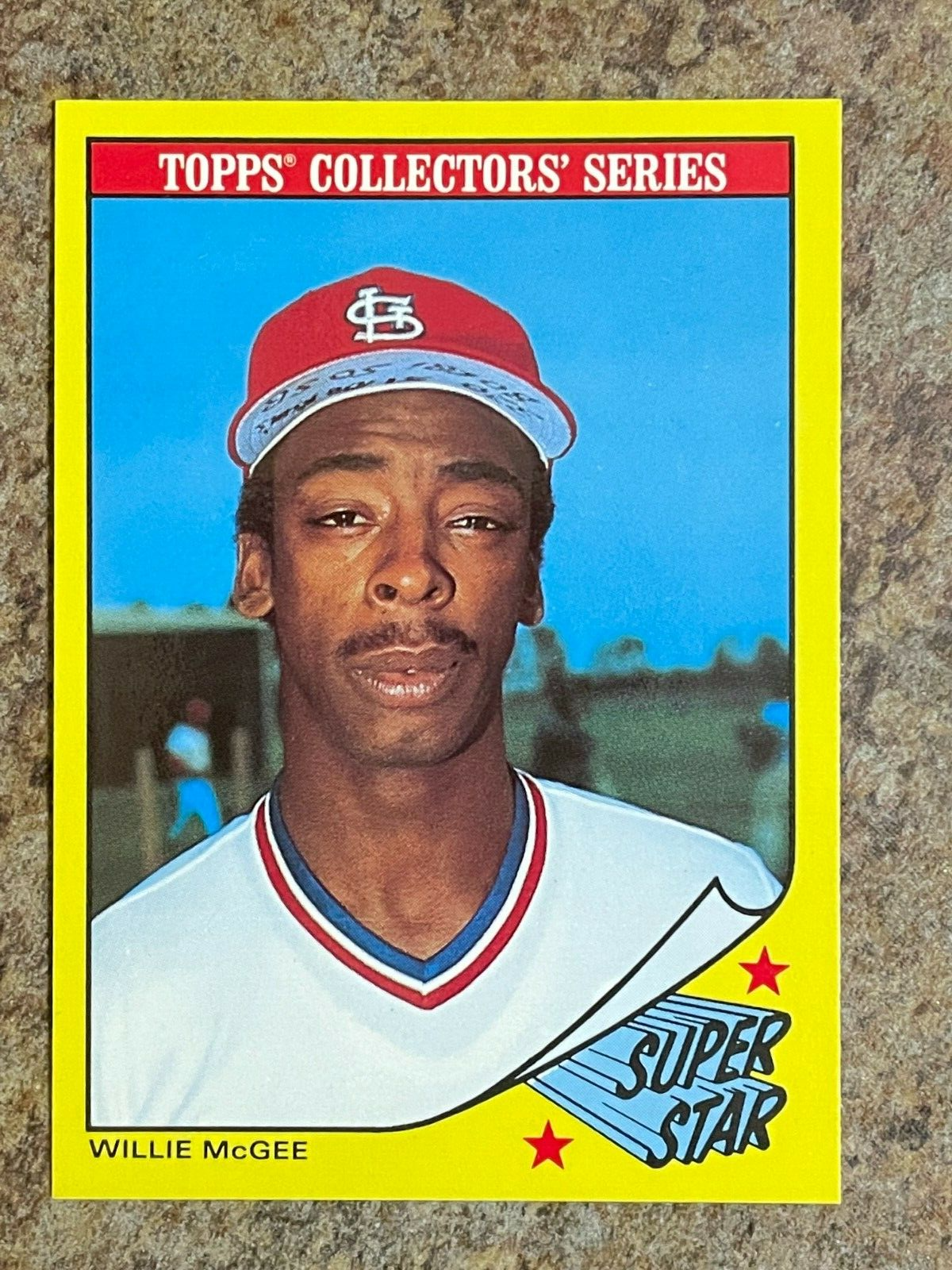 1986 Topps Collector Series #21 Willie McGee - St. Louis Cardinals | eBay
