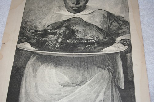 Harper's Weekly 26/11/1881 Hecho Marrón, Sho's Yo B'on! Boceto de pavo de acción de gracias - Imagen 3 de 5