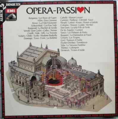 Mozart / Verdi / Puccini a.o. Opera-Passion La voix de son maitre 2xVinyl LP