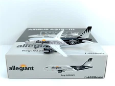 PandaModel Allegiant Airlines RAIDERS for Airbus A319-111 N328NV 1:400 Pre-built