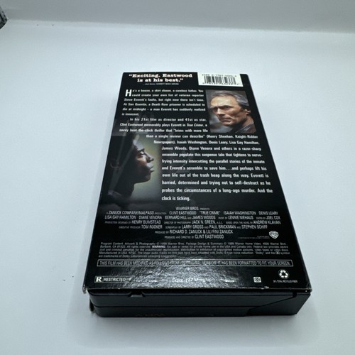 True Crime VHS - Starring Clint Eastwood - Picture 3 of 5