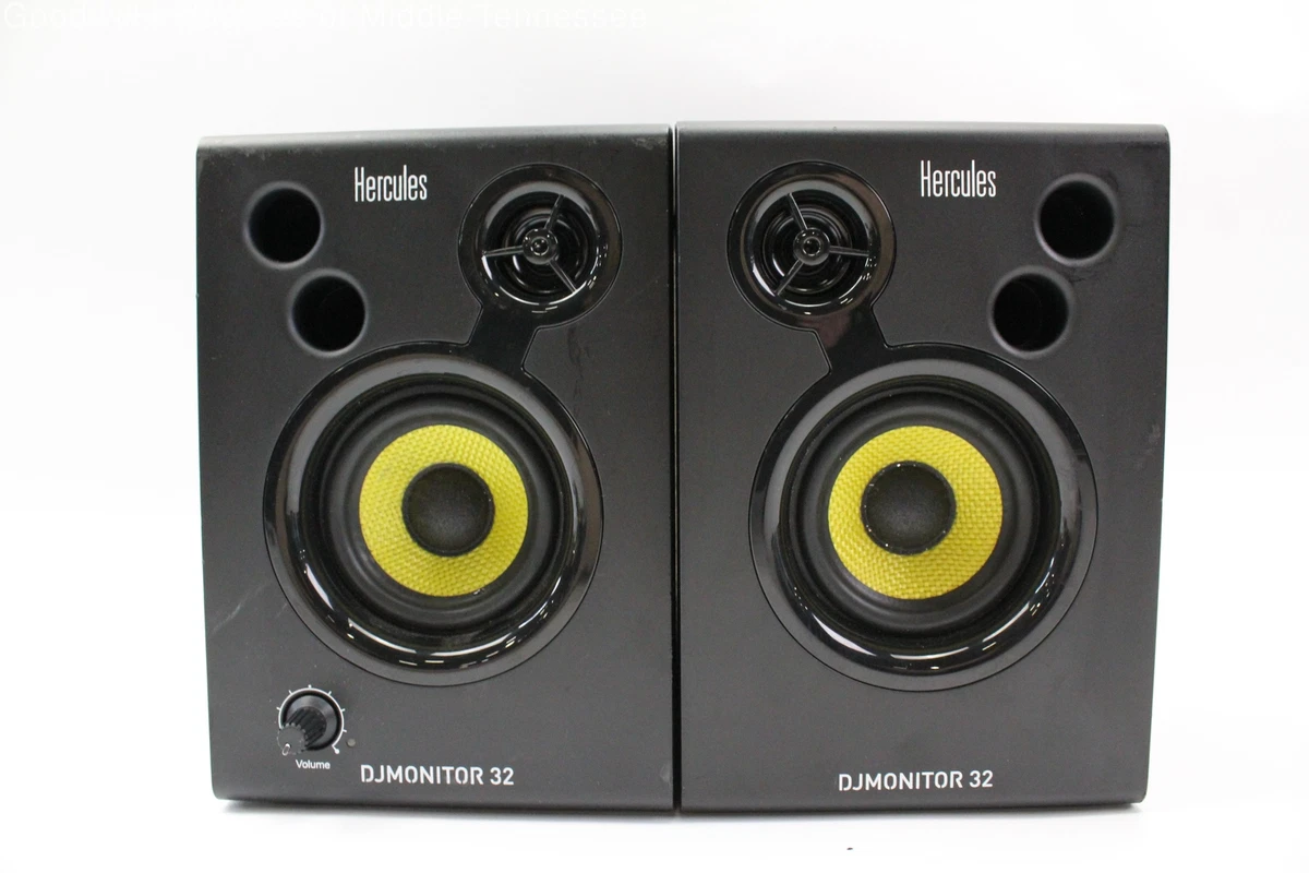 Hercules DJ Monitor 32 Active Powered Studio Multimedia Speakers | eBay