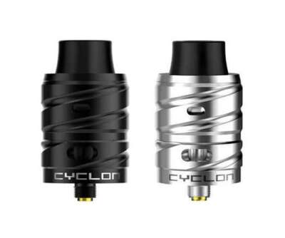 Fumytech Cyclon Mini Verdampfer Atomizer Tröpfler in Silber oder Schwarz