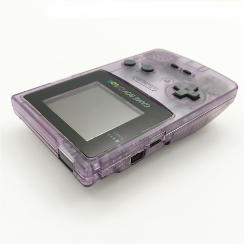 NEW Purple Retrofit Game Boy Color GBC Console With Highlight Back Light LCD - Picture 7 of 9