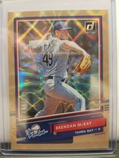 Brendan McKay 2020 Donruss Baseball The Rookies Insert /999 Tampa Bay Rays