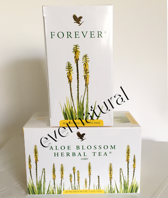2 Forever Aloe Blossom Herbal TEA (25 bags each) caffeine free HALAL/  KOSHER | eBay