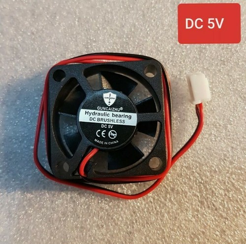 30x30x10mm 3010 5V, 12V, 24V Hydraulic Bearing Brushless DC 2 Pin Cooling Fan - Picture 4 of 13
